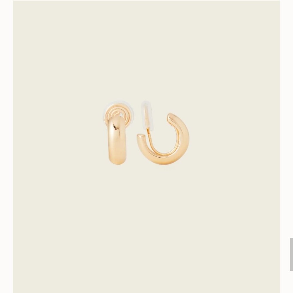 Aiori Simple Huggie Clip On Earrings